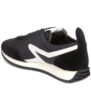rag & bone "Retro Runner Sneakers - Black w/ White